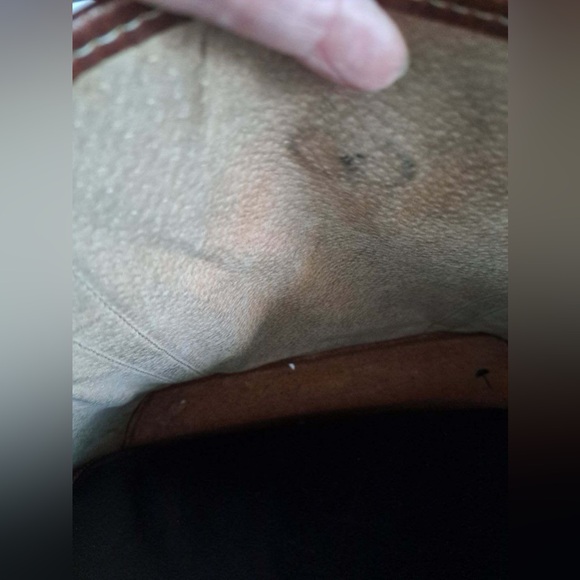 Vintage Leather Brahmin Purse - Picture 13 of 16